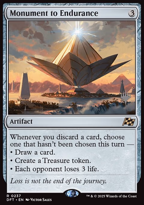 Monument to Endurance trading card